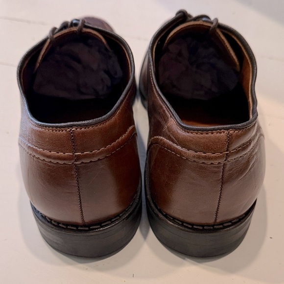 Allen Edmonds Clark Street Split Toe Derby Casual Dress Men’s 11 Brown - Picture 6 of 9